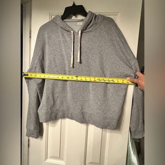 Madewell Women’s Warmup French Terry Hoodie in Grey Size M - Picture 5 of 6